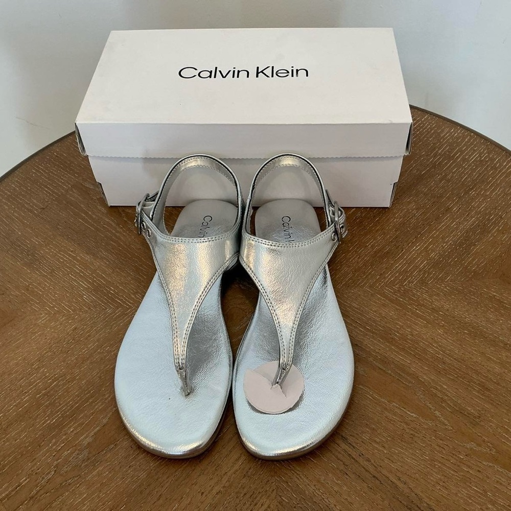 Calvin Klein Moraca Ankle Strap Sandal (Women) - Picture 6 of 7